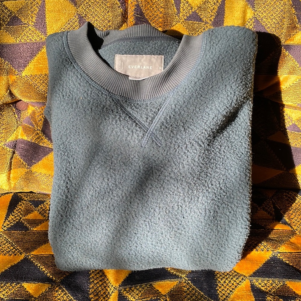 Everlane ReNew thick pile Sweatshirt (Mens Medium)